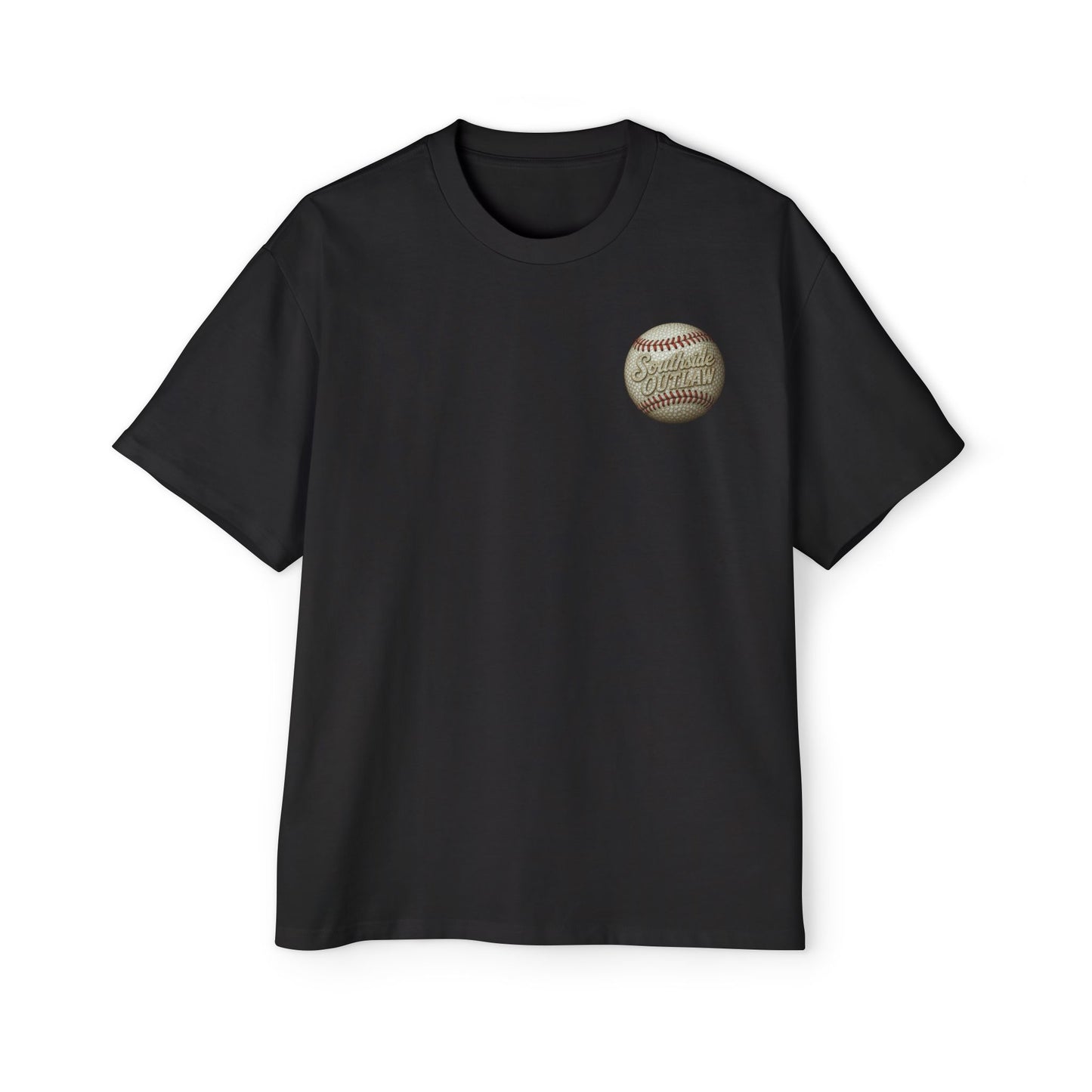 Southside Outlaw "RED-FKN TX RANGERS" Tee (OVERSIZED)