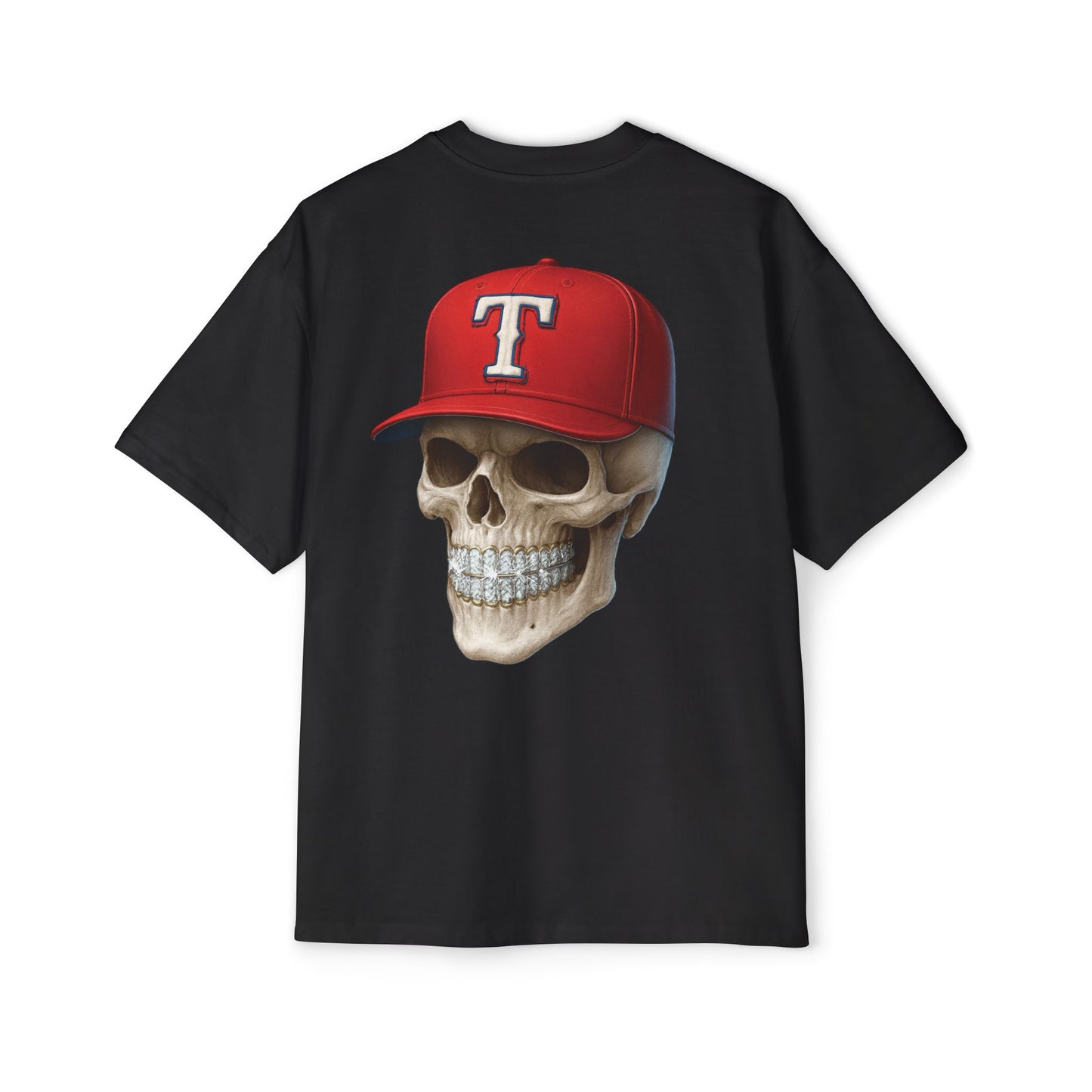 Southside Outlaw "RED-FKN TX RANGERS" Tee (OVERSIZED)