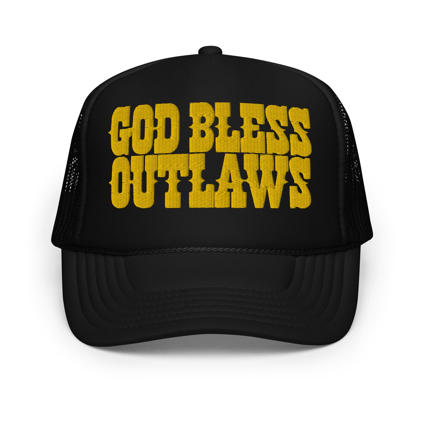 "God Bless Outlaws" Trucker
