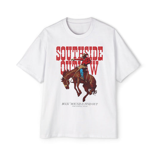 Southside Outlaw "Buck 'Round & Find Out" Tee (OVERSIZED)