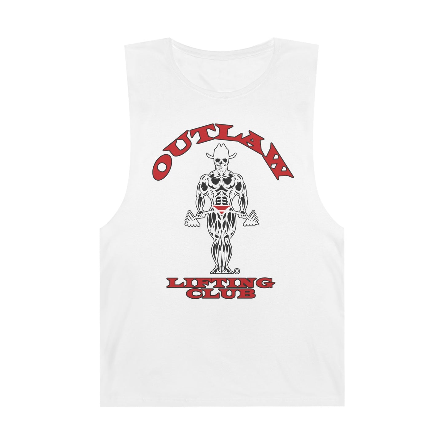 Muscle Man "Vintage Red" Tanks
