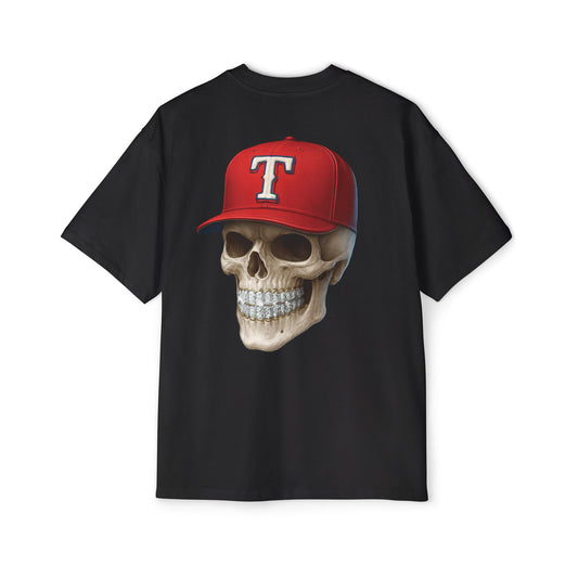 Southside Outlaw "RED-FKN TX Rangers" Tee (OVERSIZED)